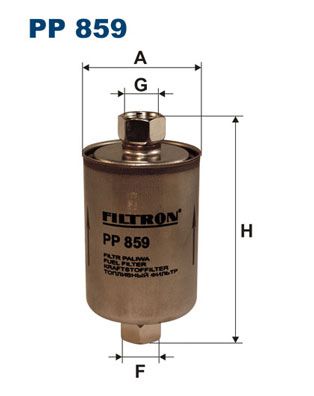 FILTRON PP859 Фильтр топливный