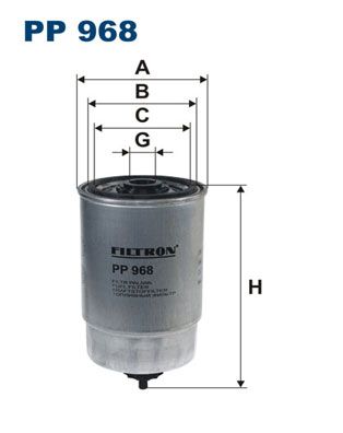 FILTRON PP968 Фильтр топливный
