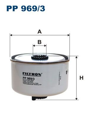 FILTRON PP9693 Фильтр топливный land rover discovery range rover sport 2.7-3.6 td 2004-