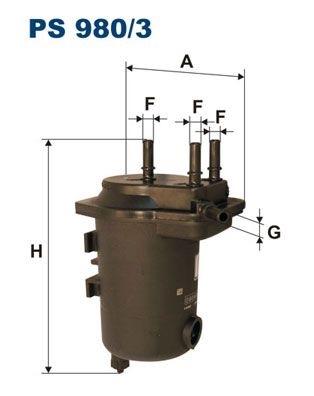 FILTRON PS9803 Фильтр топливный