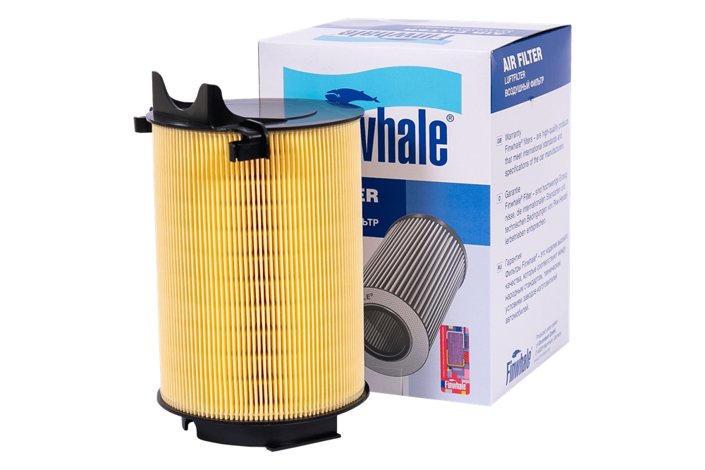 FINWHALE AF911 Фильтр воздушный (Круглый) / Golf V, VI / Passat VI, VII / Touran I, II, Leon II, Octavia II / Yeti / AF911