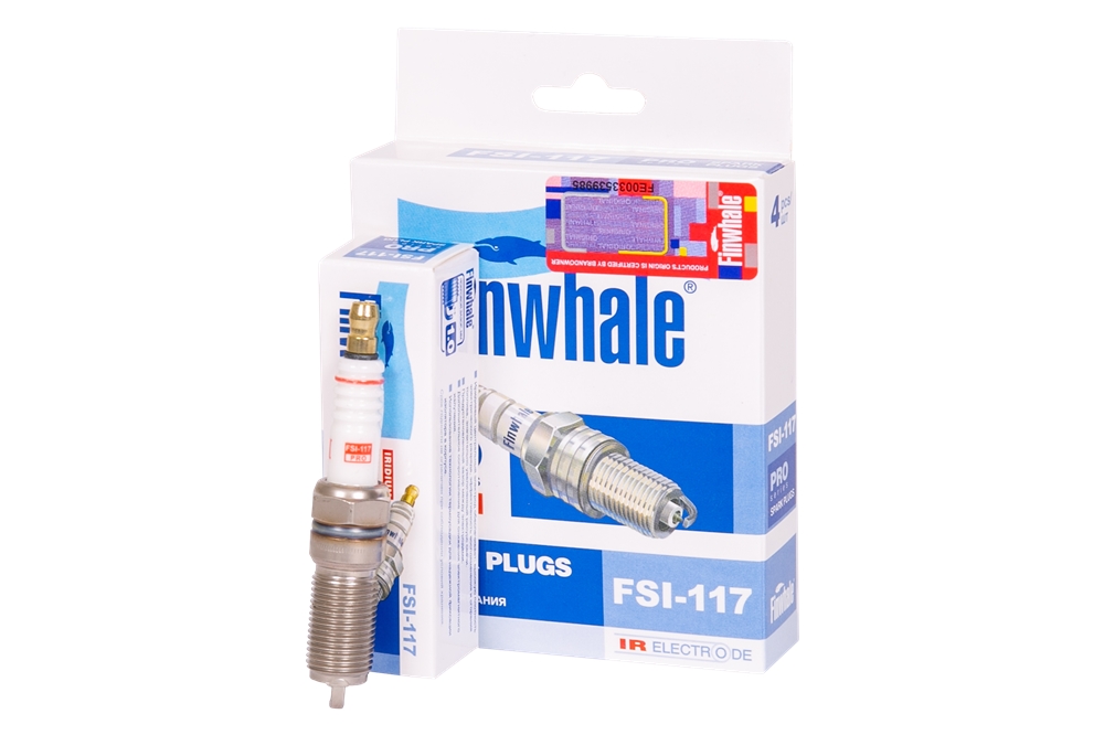 FINWHALE FSI117 Свеча зажигания  (комплект 4шт.) FSI-117