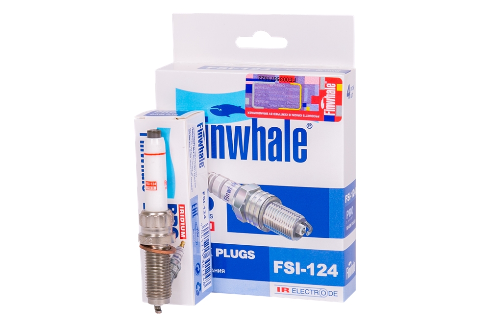 FINWHALE FSI124 Свеча зажигания IRIDIUM (медное кольцо)