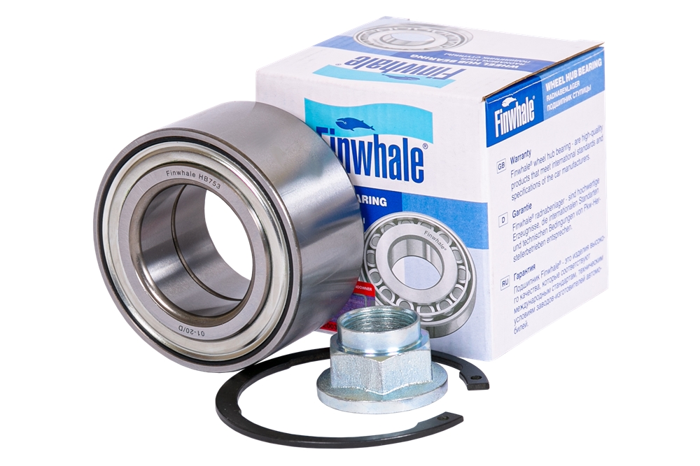 FINWHALE HB753 Подшипник ступ.HONDA CR-V II/FR-V/CIVIC VII-VIII 02- пер. +ABS