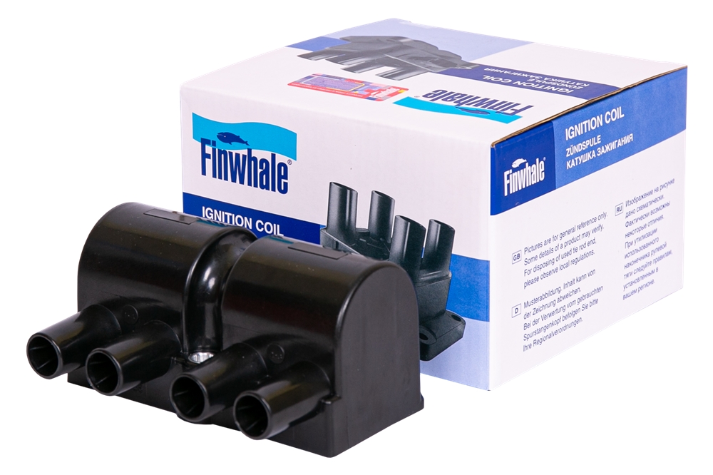 FINWHALE IC032 Катушка зажигания Epica (KL1 ) 2.0/Daewoo Sens 1.3, 1.5, 1.6/Frontera B (U99) 2.2 I (модуль)