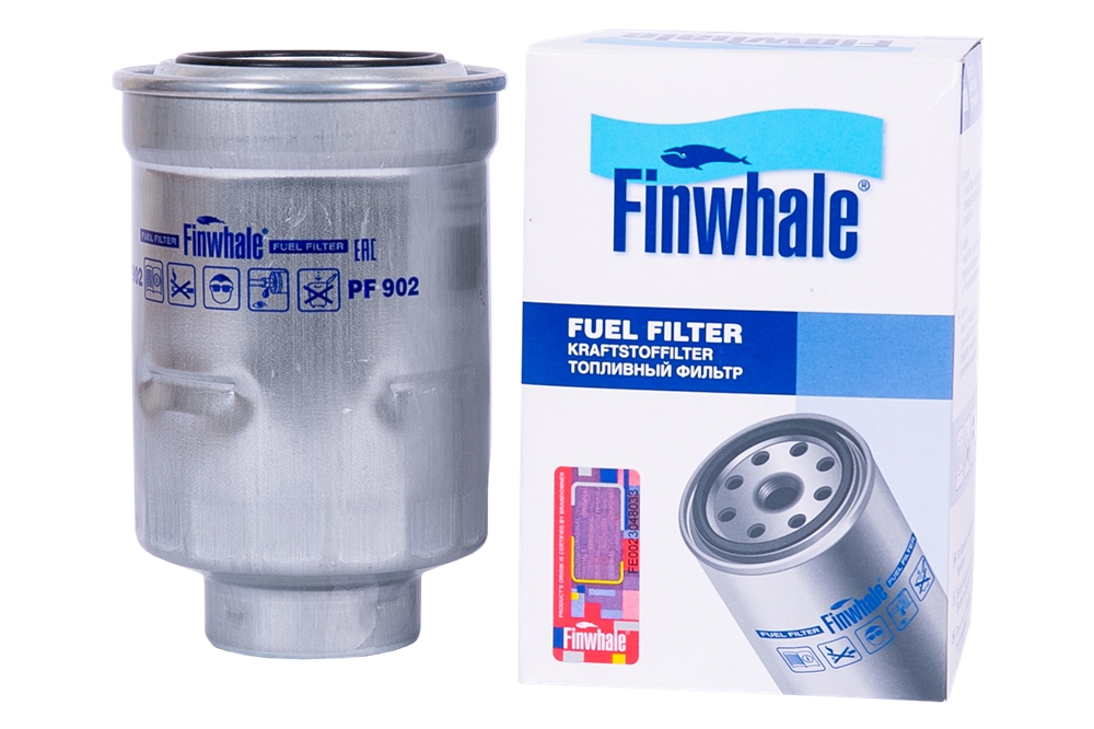FINWHALE PF902 Фильтр топливный DIZ Avensis (03-08) / Corolla (03-07) / Hiace (06-)Land Cruiser Prado (03-09), L 200 (10-) / Pajero (06-) / Pajero Sport (98-09) / PF902