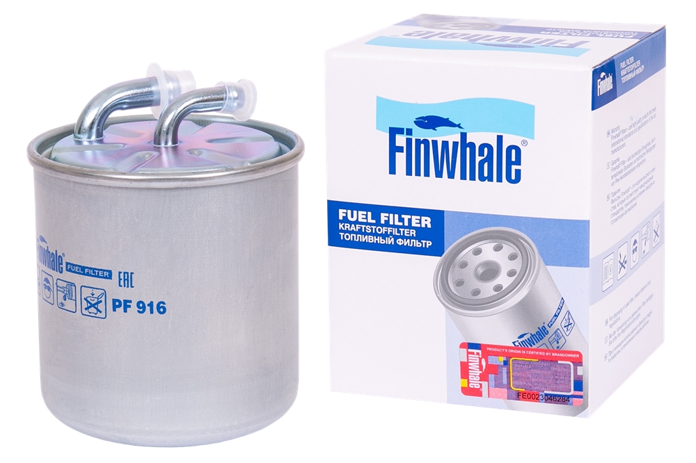 FINWHALE PF916 Фильтр топливный DIZ SPRINTER(B906), VITO, GLK(X204), A(W169), C(W203, S203), E-CLASS, CLC(CL203), S(W221), M(W164) PF916