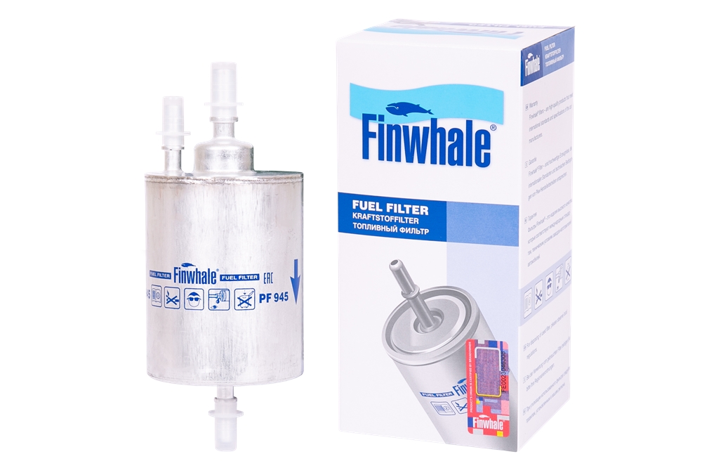 FINWHALE PF945 Фильтр топливный AUDI A4(8EC, 8ED), A6(4F2, 4F5, 4FH), A8(4E2, 4E8)