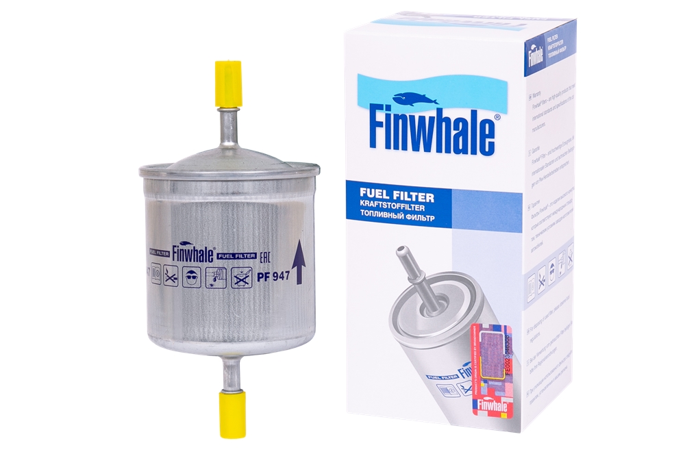 FINWHALE PF947 Фильтр топливный VOLVO XC70(295, 136), XC90(275), S60(384), S80(184), V70(285),