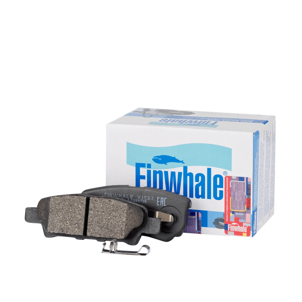 FINWHALE V1057 Колодки задние дисковые