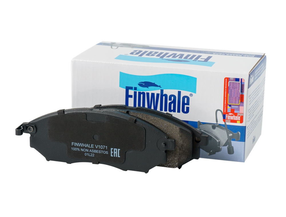 FINWHALE V1071 Колодки тормозные NISSAN MURANO/PATHFINDER/QASHQAI/RENAULT KOLEOS передние