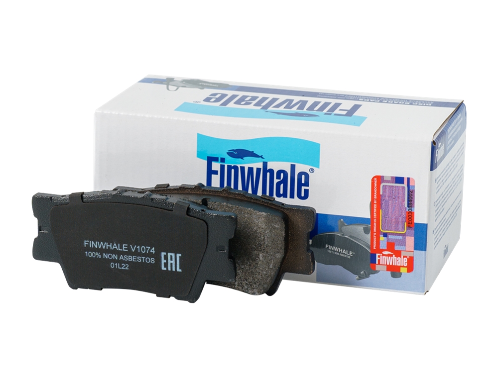 FINWHALE V1074 Колодки задние