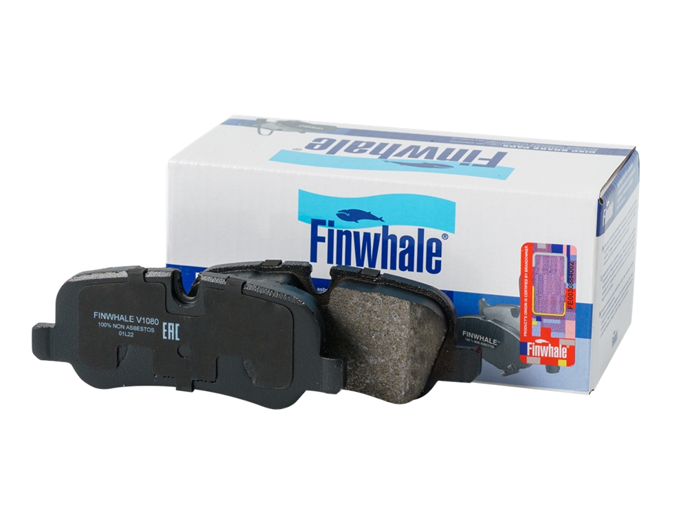 FINWHALE V1080 Колодки тормозные LAND ROVER DISCOVERY 2.7TD/4.4 04>/RANGE ROVER 05>задние