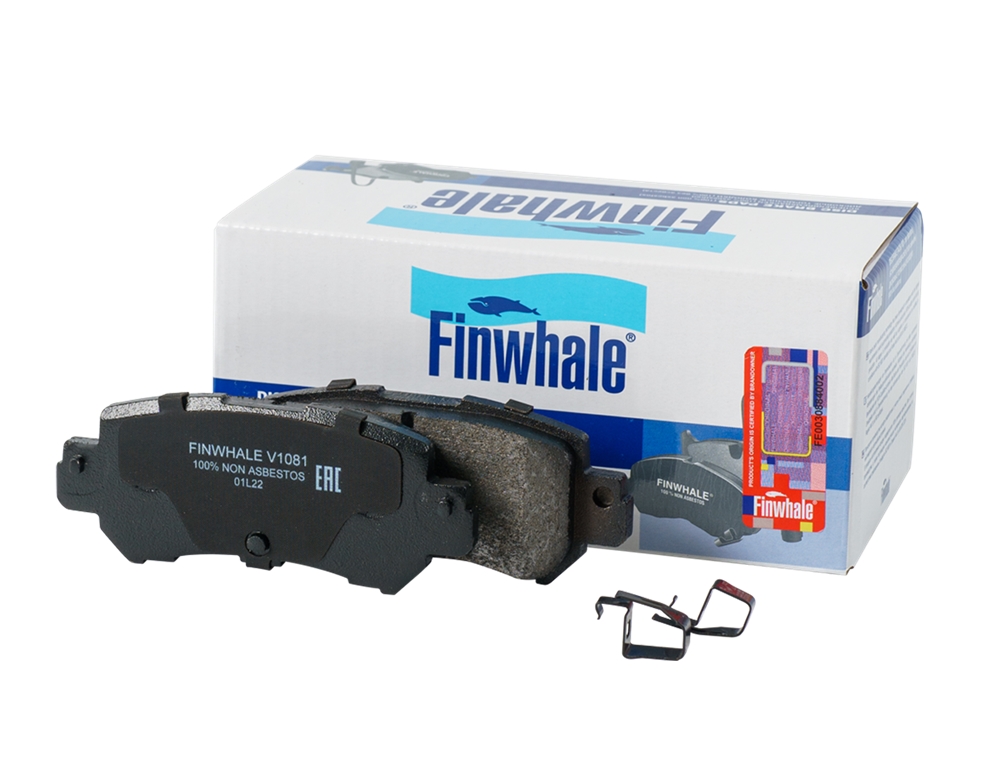 FINWHALE V1081 Колодки задние