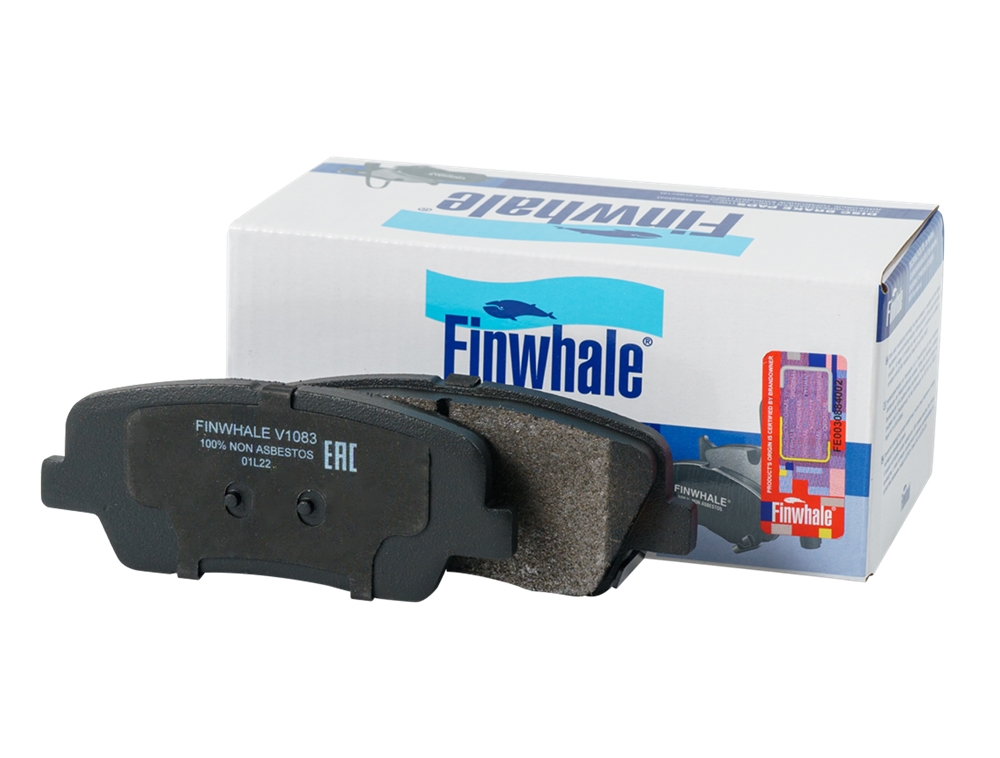 FINWHALE V1083 Колодки тормозные HYUNDAI SANTA FE (CM) 2.2D 09-/KIA SORENTO (XM) 09- задние