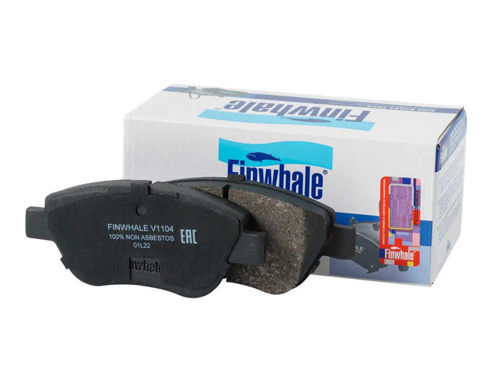 FINWHALE V1104 Колодки тормозные OPEL CORSA D 06> передние