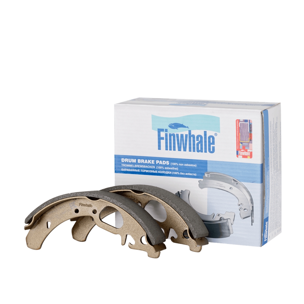 FINWHALE VR317 Колодки тормозные задние барабанные