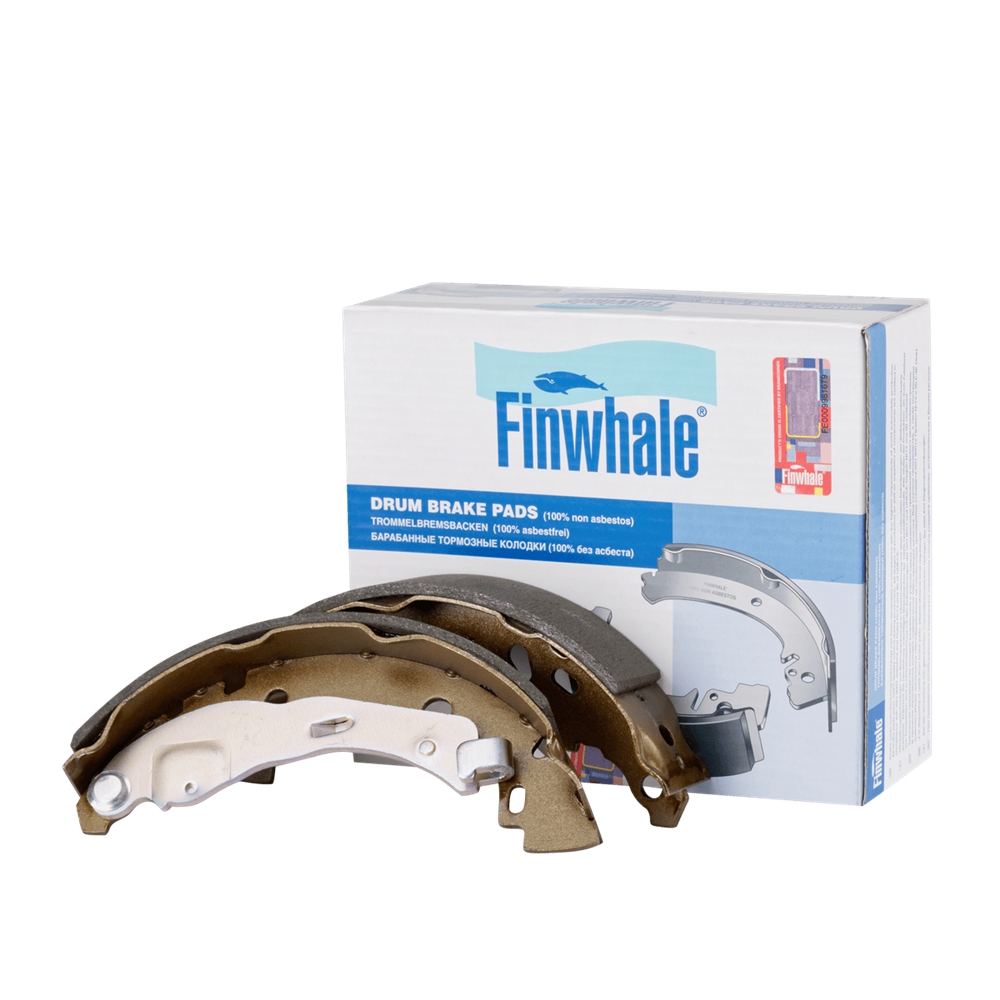 FINWHALE VR813 Колодки тормозные задние барабанные