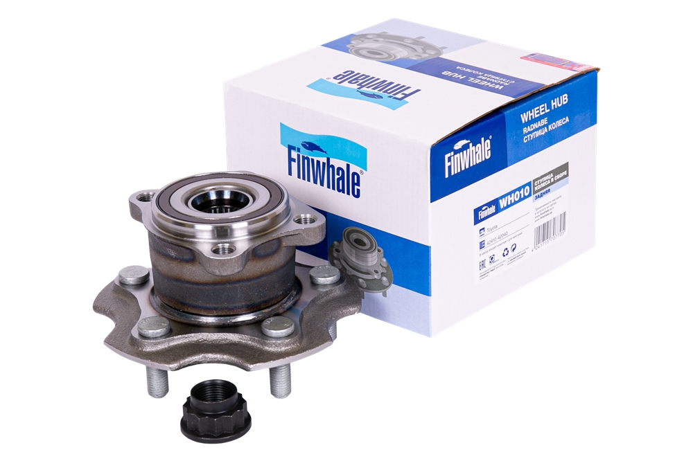 FINWHALE WH010 Ступица с подшипником TOYOTA RAV4 III-IV/LEXUS NX200/300 05- зад. AWD