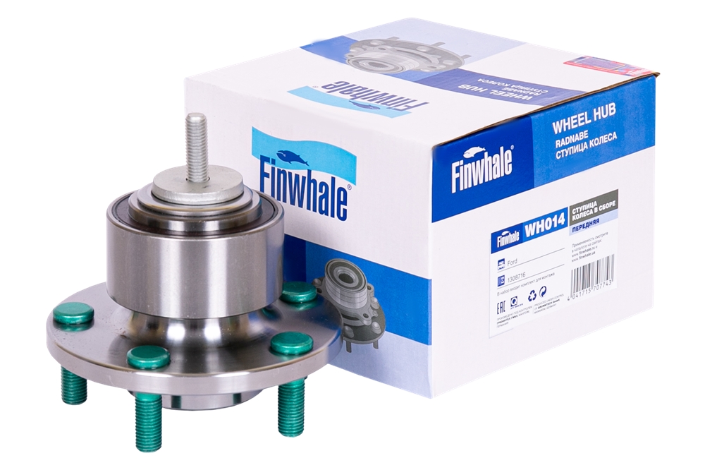 FINWHALE WH014 Ступица колеса в сборе передняя C-Max (DM2) / Focus II WH014