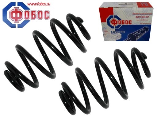 FOBOS 5160 Пружины комплект Daewoo Lanos 1.4-1.6 задние усиленные 5160