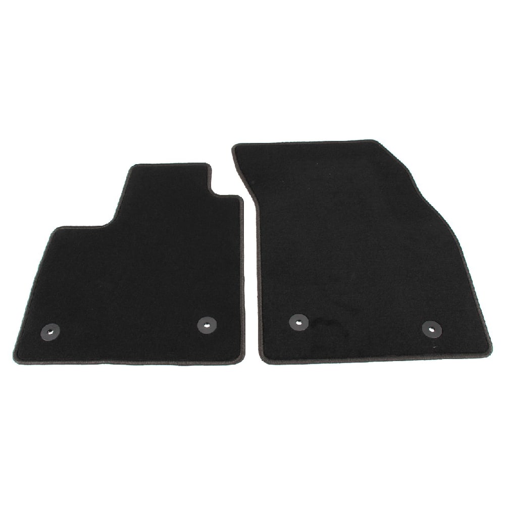 FORD 2183956 Мат передней секции пола, Velour, Профилированный, С креплениями со стороны водителя и пассажира, Черный, LHD