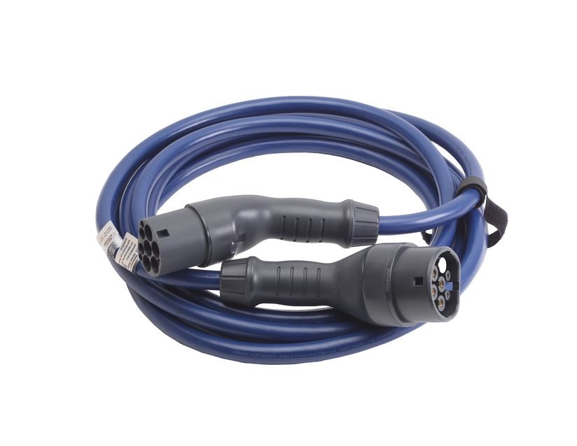 FORD 2493183 Зарядный кабель, Однофазный, 3.7 KW, 16 A, Зарядный кабель длиной 6 м, Кабель типа 2 режима 3