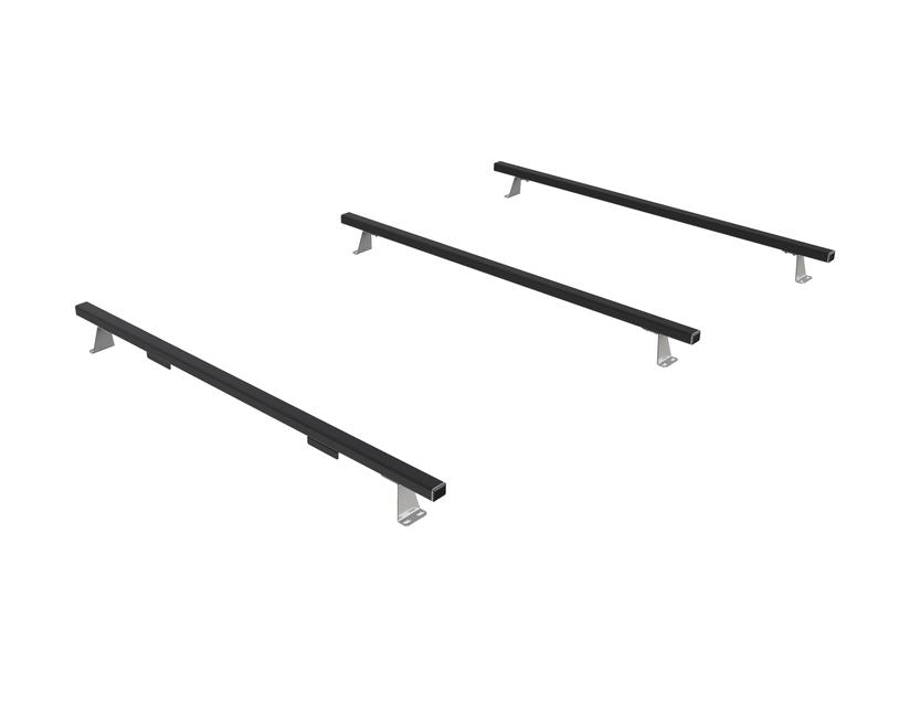 FORD 2539257 Roof Rack, С нержавеющей сталью, Включенные диффузоры для бесшумной и комфортной езды, Комплект из 3 штанг багажника на крыше, Алюминий — чер. с порошк. покраской