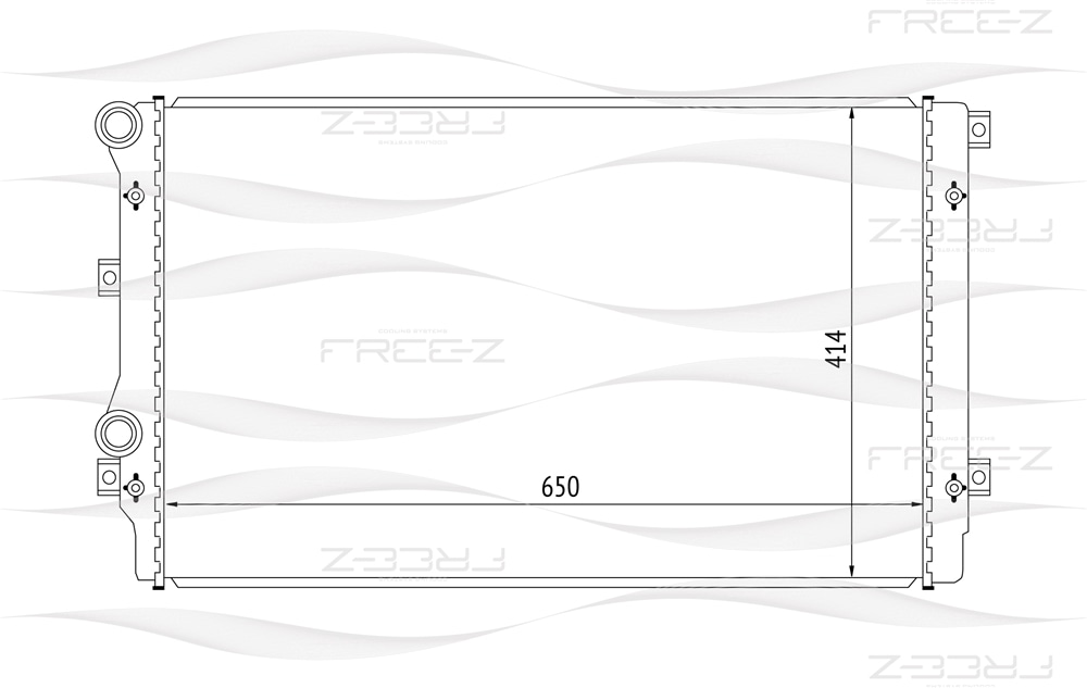 FREE-Z KK0209 Радиатор