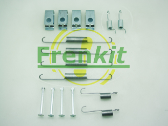 FRENKIT 950782 Установочный комплект барабанных тормозных колодок | зад |