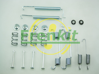 FRENKIT 950849 Установочный комплект барабанных тормозных колодок | зад |