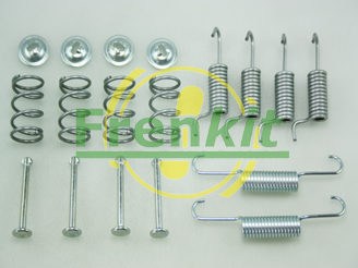 FRENKIT 950871 Установочный комплект барабанных тормозных колодок | зад |
