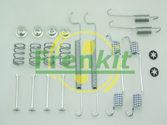 FRENKIT 950873 Установочный комплект барабанных тормозных колодок | зад |