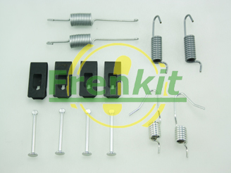 FRENKIT 950898 Установочный комплект барабанных тормозных колодок | зад |