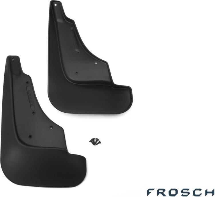 FROSCH NLF4129F13 Комплект брызговиков передние renault duster, 2012 2015, 2015 > 2шт.(полиуретан) купить в Самаре