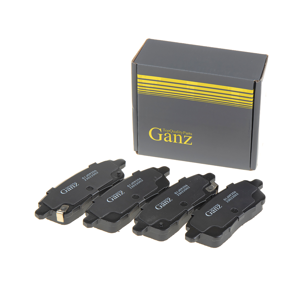 GANZ GIJ09206 Колодки задние