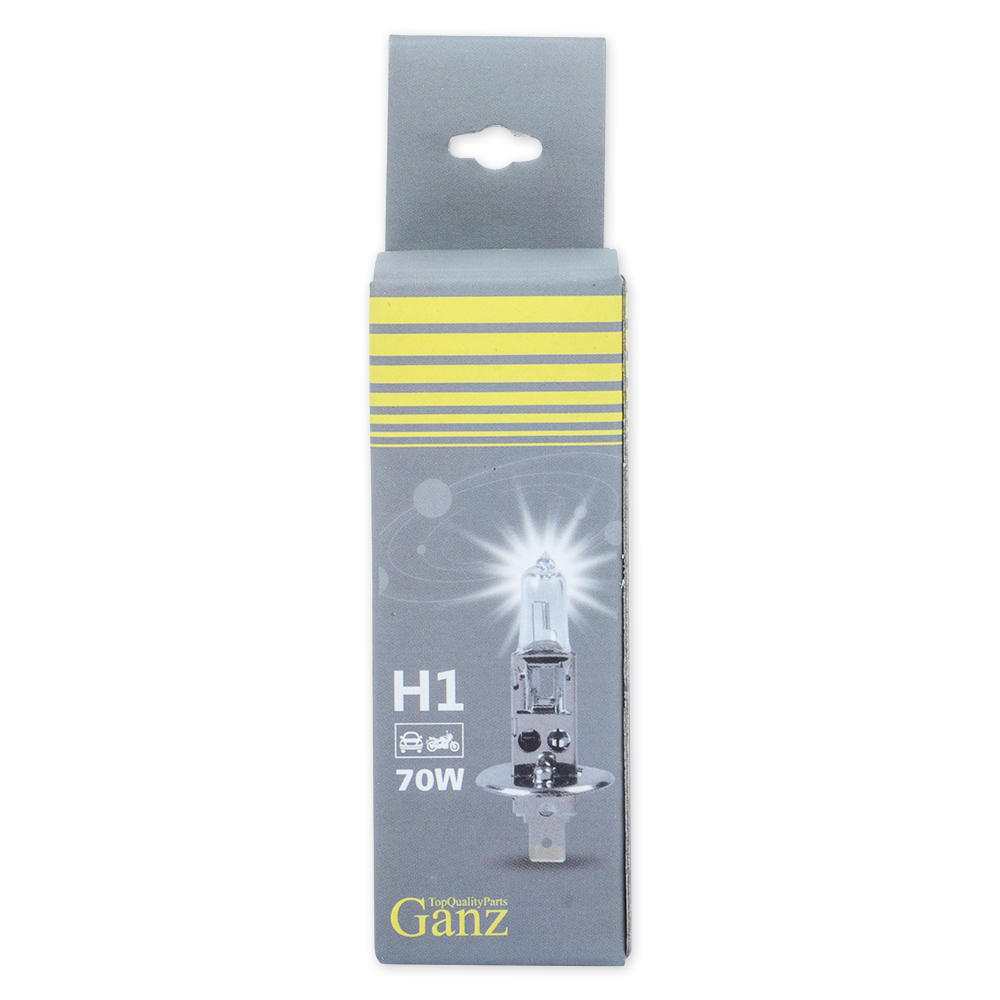 GANZ GIP06003 Лампа 24V H1 70W P14,5s  1 шт. картон
