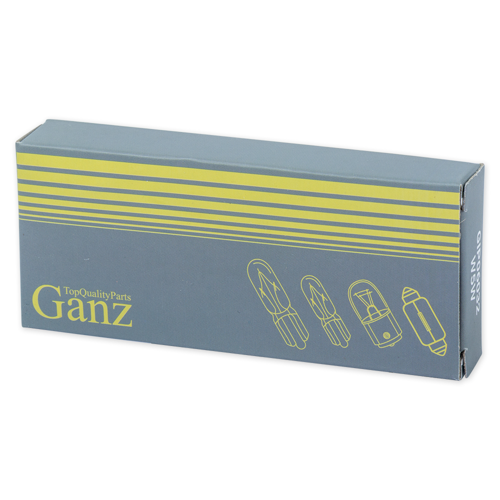 GANZ GIP06033 Лампа 12V WY5W 5W W21x95d 1 шт BOX