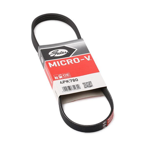 GATES 4PK780 Поликлиновый ремень привода вспомогательных агрегатов Micro-V®