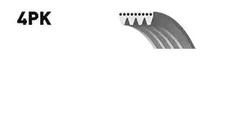 GATES 4PK840 Ремень ручейковый 4PK840