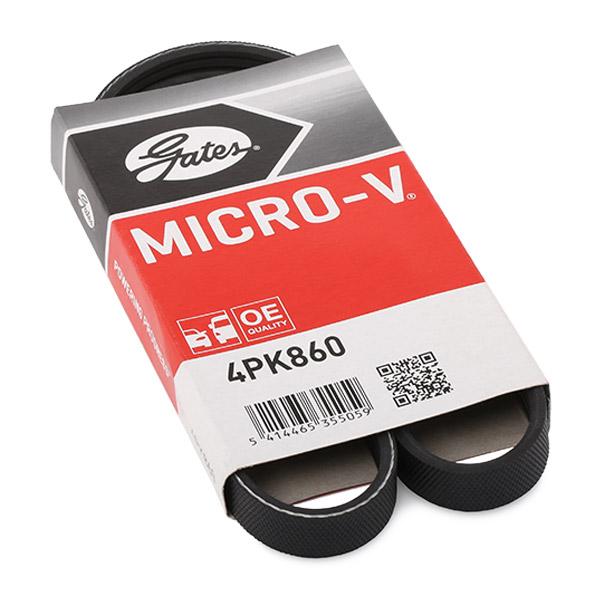 GATES 4PK860 Поликлиновый ремень привода вспомогательных агрегатов Micro-V®