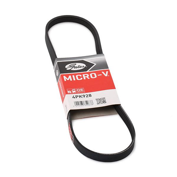 GATES 4PK928 Поликлиновый ремень привода вспомогательных агрегатов Micro-V®