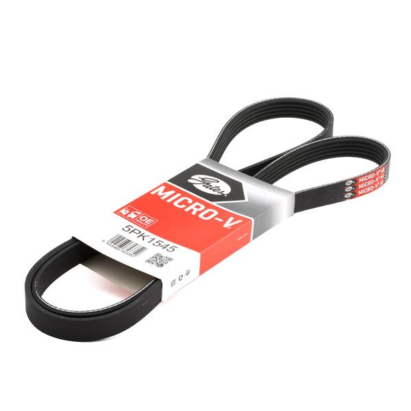 GATES 5PK1545 Поликлиновый ремень привода вспомогательных агрегатов Micro-V®