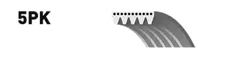 GATES 5PK978 Поликлиновый ремень привода вспомогательных агрегатов Micro-V®