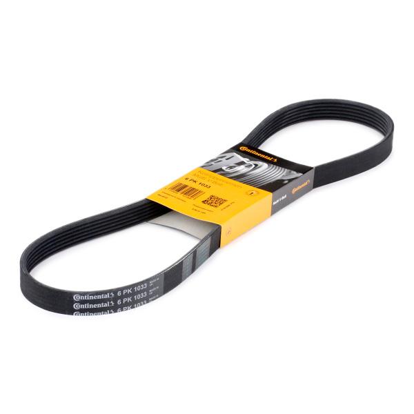 GATES 6PK1033 Поликлиновый ремень привода вспомогательных агрегатов Micro-V®