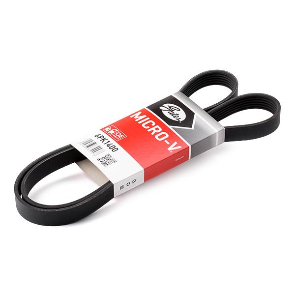 GATES 6PK1400 Поликлиновый ремень привода вспомогательных агрегатов Micro-V®
