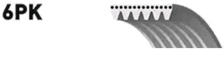 GATES 6PK1420 Поликлиновый ремень привода вспомогательных агрегатов Micro-V®