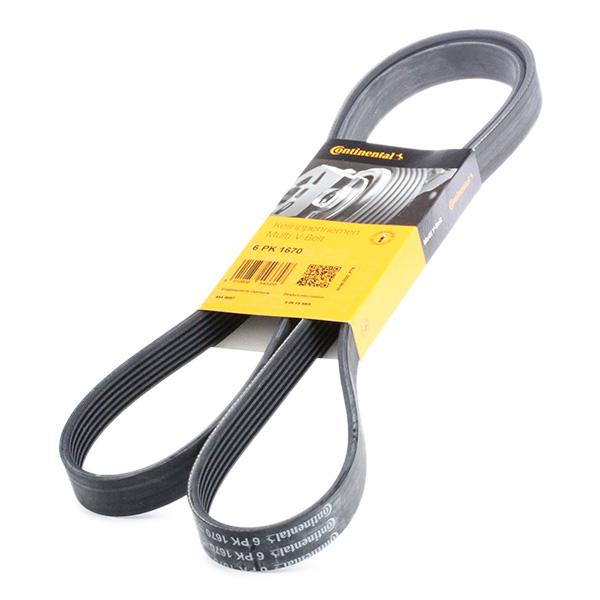 GATES 6PK1670 Поликлиновый ремень привода вспомогательных агрегатов Micro-V®