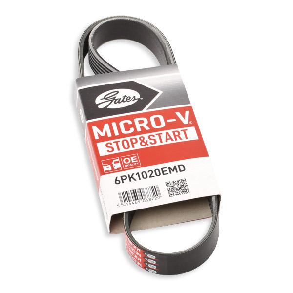 GATES 6PK1745 Ремень п/к