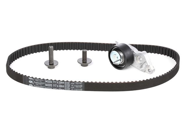 GATES K025433XS Ремень ГРМ [117 зуб.,22mm] + ролик 7883-11362